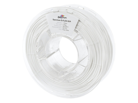 Filament Spectrum S-Flex 85A 1.75mm POLAR WHITE 0.25kg (RAL 9003)