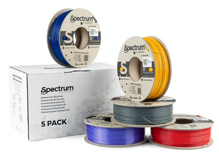 Filament Spectrum 5PACK Materials Mix #1 1.75mm (5x 0.25kg)