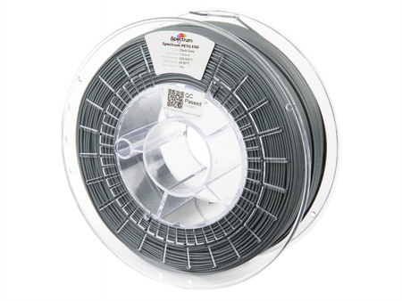 Filament Spectrum PETG ESD 1.75mm DARK GREY 1kg