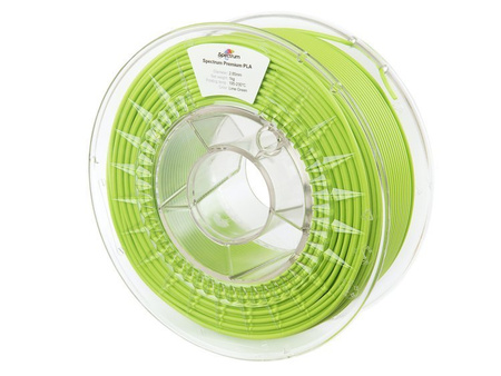 Filament Spectrum PLA Premium 2.85mm LIME GREEN 1kg