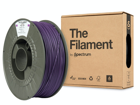 The Filament PLA CF 1.75mm PURPLE 1kg