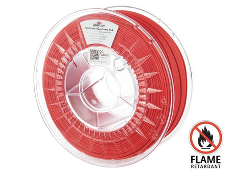 Filament Spectrum FlameGuard PLA 1.75mm TECHNICAL RED 1kg