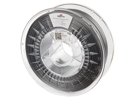 Filament Spectrum PET-G Premium 1.75mm SILVER STAR 1kg (RAL 9007)