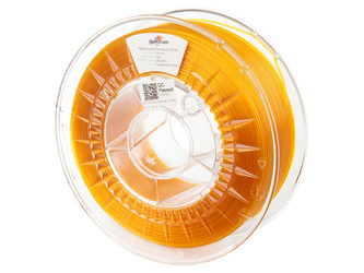 Filament Spectrum PET-G Premium 1.75mm TRANSPARENT YELLOW 1kg