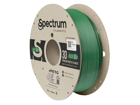 Filament Spectrum rPET-G 1.75mm TRAFFIC GREEN 1kg (RAL 6024)