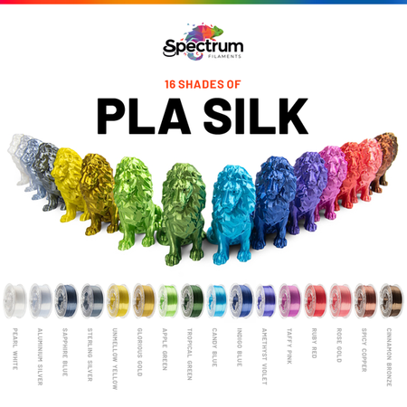 Filament Spectrum SILK PLA 1.75mm SPICY COPPER 1kg