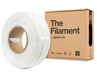 The Filament ReFill PETG Lite 1.75mm WHITE 1kg