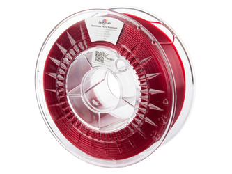 Filament Spectrum PET-G Premium 1.75mm TRANSPARENT RED 1kg