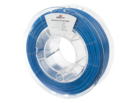 Filament Spectrum S-Flex 90A 1.75mm PACIFIC BLUE 0.25kg (RAL 5015)