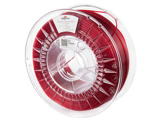 Filament Spectrum Premium PCTG 1.75mm TRANSPARENT RED 1kg