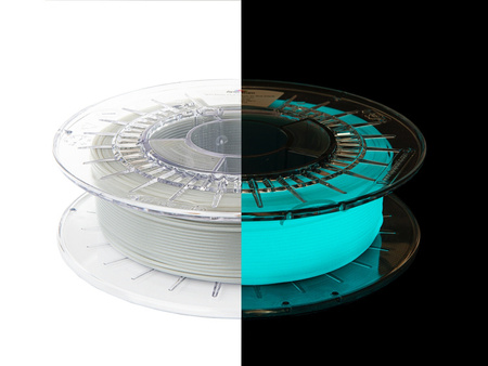 Filament Spectrum PLA Glow in the Dark 1.75mm BLUE 0.5kg