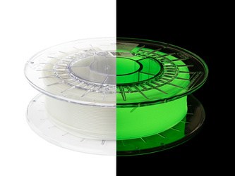 Filament Spectrum PET-G Glow in the Dark 1.75mm YELLOW-GREEN 0.5g