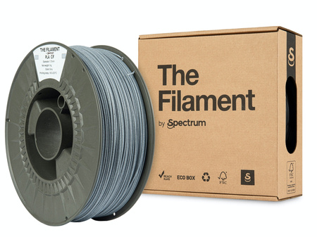 The Filament PLA CF 1.75mm GREY 1kg